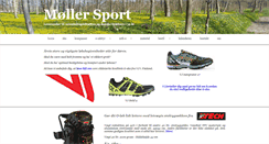 Desktop Screenshot of mollersport.dk